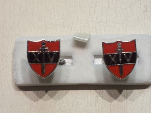 14th Army enamelled cufflinks - Click Image to Close